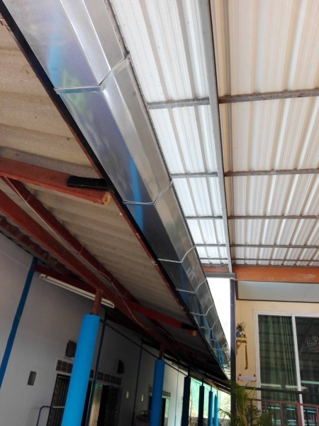 รับเหมาติดตั้งรางน้ำฝน อุบล